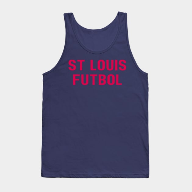 St. Louis Futbol Tank Top by Arch City Tees